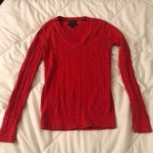 Tommy Hilfiger red sweater